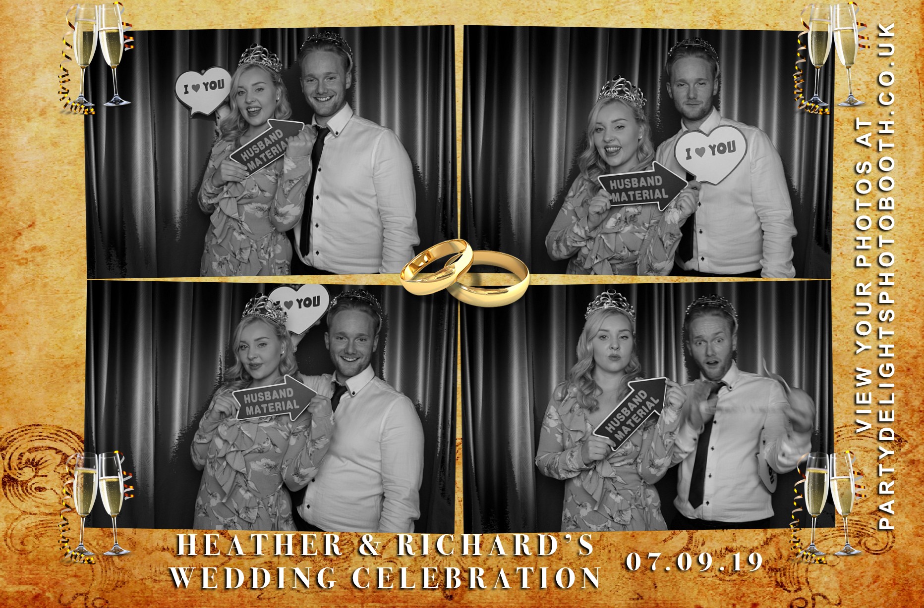 Heather and Richard’s Wedding Party - Prints | View more photos from the event at gallery.partydelightsphotobooth.co.uk/u/PartyDelightsPhotoBooth/Heather-and-Richard’s-Wedding-Party-Prints